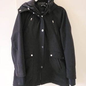 Nautica hooded raincoat, lightly worn, size L